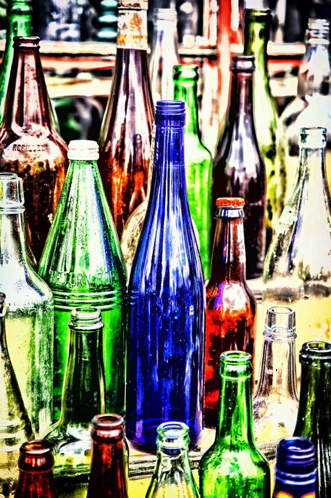 Bottles At The Market